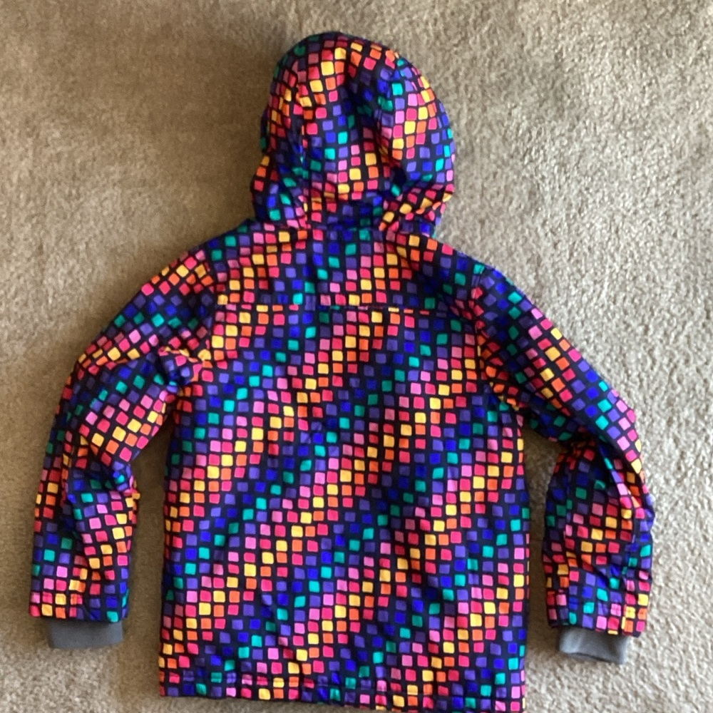 Lands' End Multicolor Kids Jacket, Size 8 - Picture 3 of 6